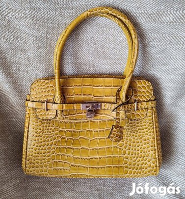 Krokodilmintás kézi/válltáska