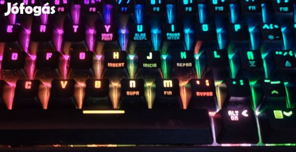 Krom kluster mechanikus billentyűzet 