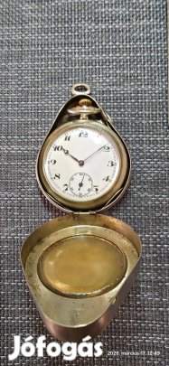 Króm-nikkel tokos, cilinderes svájci zsebóra eladó