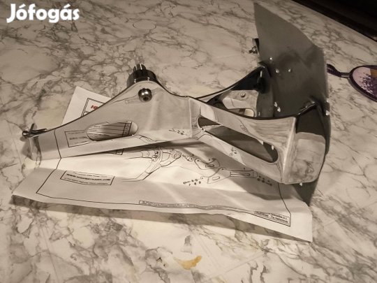 Króm rendszámtábla tartó chopperre