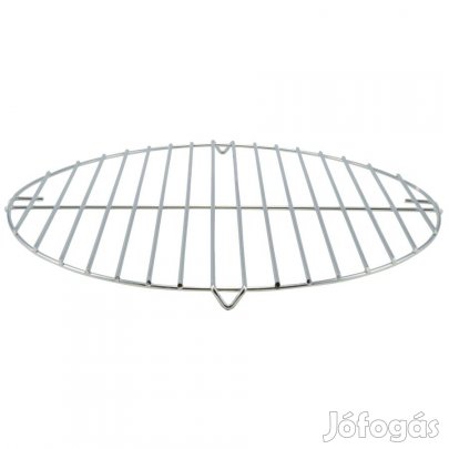 Krómozott kerek grillrács 40cm -es
