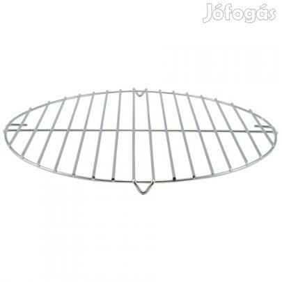 Krómozott kerek grillrács 40cm -es