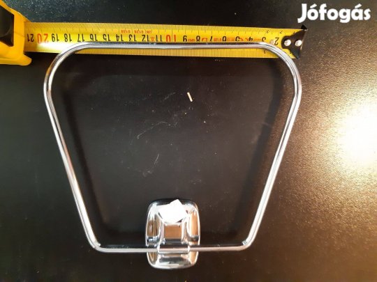 Krómozott törölközőtartó fali