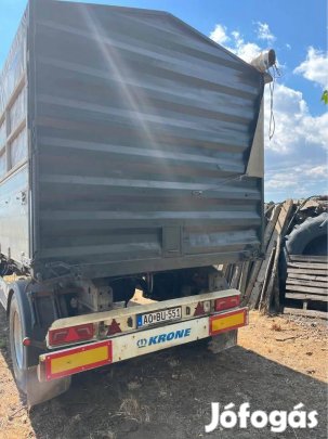 Krone pótkocsi lassú jármű, két oldalra billenő, eladó