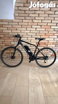 Kross Evado Hybrid 1.0 Fekete, M-es Méretű Elektromos Kerékpár