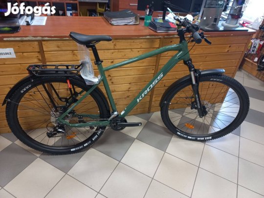 Kross Hexagon 4.0 EQ (Green/Silver) XXL(21") MTB 29" kerékpár