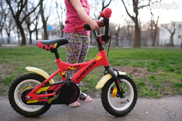 Kross Tom 12" pótkerekes gyermek kerékpár
