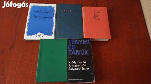 Krúdy Gyula könyvcsomag / 5 db könyv