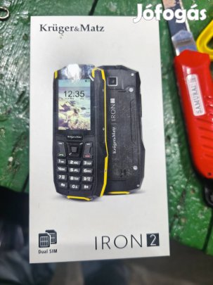 Krüger & Matz Iron 2 strapabíró mobiltelefon eladó 