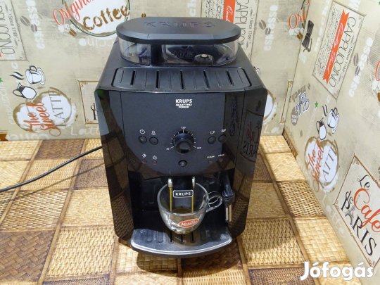 Krups EA 81* Quattro Force automata kávégép kávéfőző fekete
