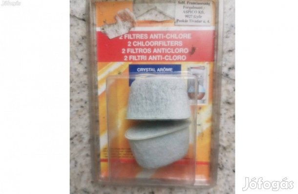 Krups, Moulinex, Klórszűrő, 2db, kávéfőzőhöz vízszűrő, bontatlan