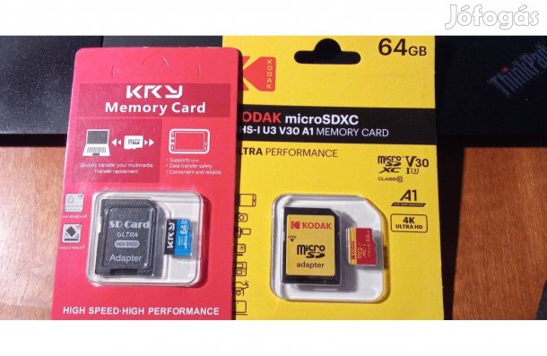 Kry-Kodak Micro SD CARD 64GB 3000-3500FT