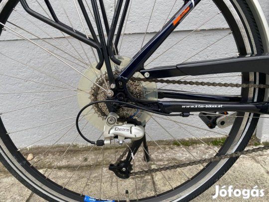 Ktm 28-as aluvázas agydinamós Trekking kerékpár szép állapotban 48cm