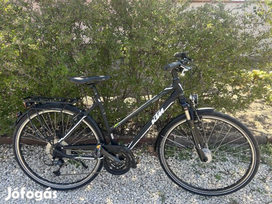 Ktm 28-as újszerű trekking, aluváz-M,3x9!