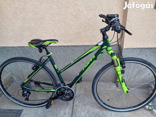 Ktm 46cm 30sp cross trekking kerékpár garancia tökéletes