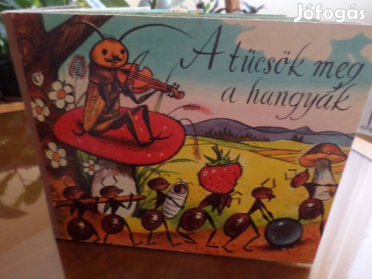 Kubasta A Tücsök MEG A Hangyák, Gyermekkönyv