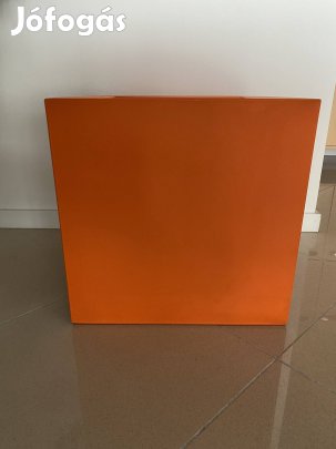 Kube 40*40 narancs kaspó, virágtartó