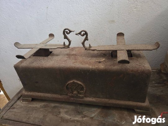 Kubus 5 kg-os antik szekrényes egyensúly mérleg