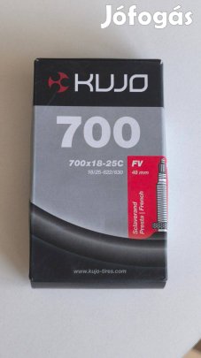 Kujo FV 48mm 18/25-622/630 bicikli belső kerékpár tömlő 700X18-25C