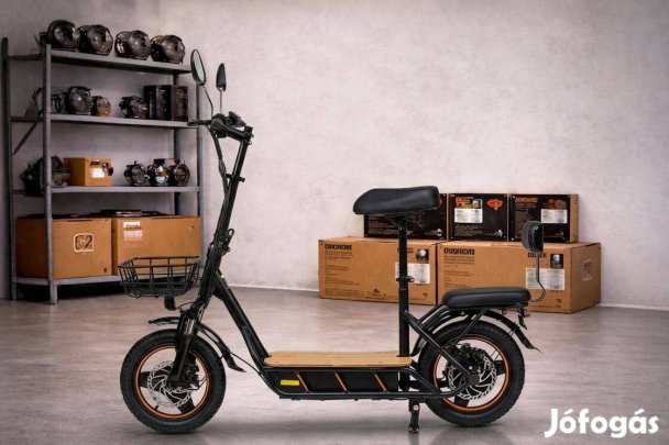 Kukirin C1 Pro 100 km-es hatótávolságú, 500W-os elektromos Roller