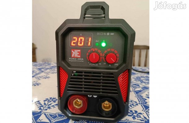 Kuko-200A hegesztő inverter MMA bevont elektródás