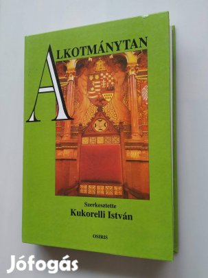 Kukorelli István Alkotmánytan Osiris Kiadó kemény kartonált papírkötés