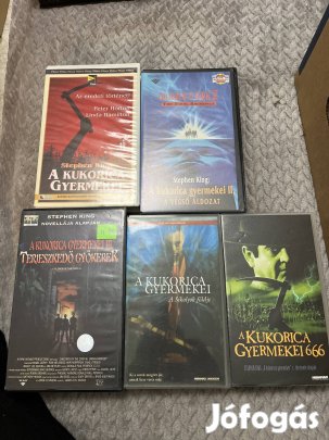Kukorica gyermekei 1-5 vhs pakk horror