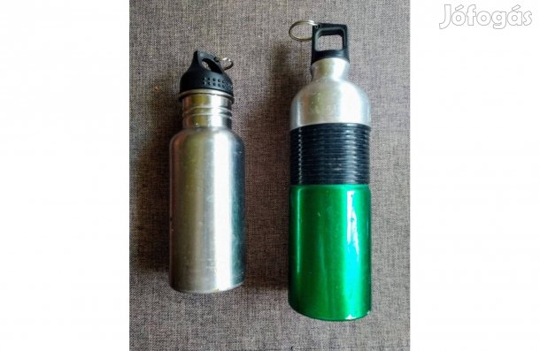 Kulacs 0,5 újszerű Nemesacél vagy alumínium 0.75 kulacs Sok Mást Is