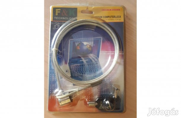 Kulcsos notebook zár újszerű állapotban eladó