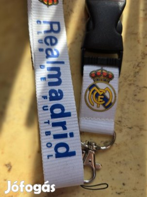 Kulcstartó, belépőkártya tartó - Real Madrid