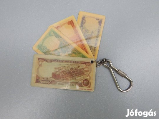 Kulcstartó, marokkói pénz