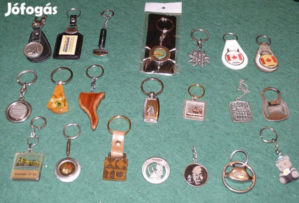 Kulcstartó gyűjtemény eladó!
