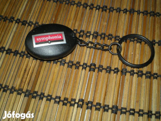Kulcstartó táskadísz régebbi Symphonia feliratos új állapotban