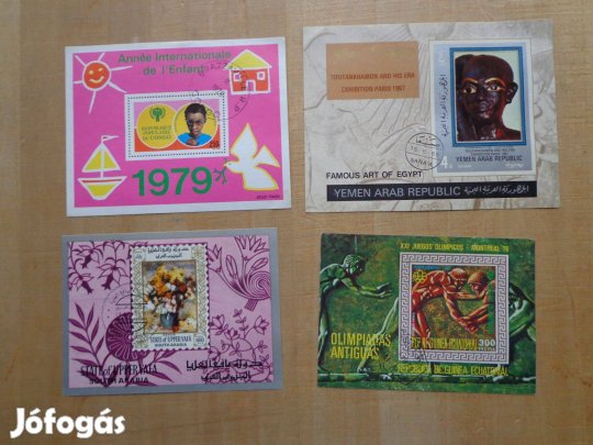 Külföldi bélyeg blokkok