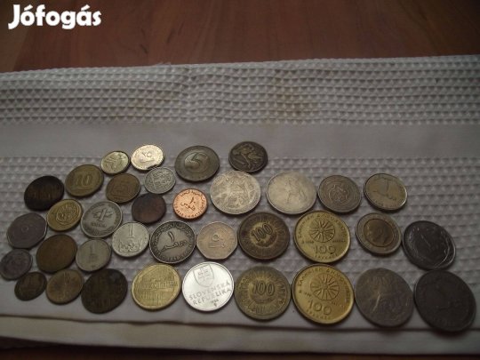 Külföldi fémpénzek vegyes