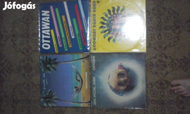 Külföldi lemezek eladók (Ottawan, Jean Michael Jarre, stb.)