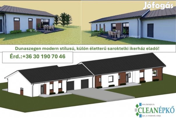 Külön életterű ikerházak