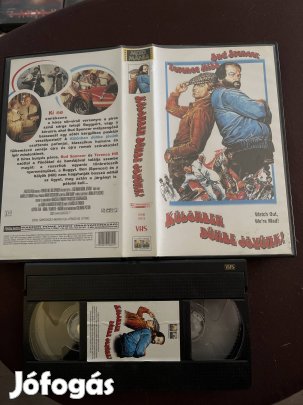 Különben dühbe jövünk akció vhs kistok Bud Spencer
