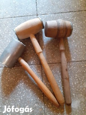 Különböző fa nyelű konyhai hús klopfoló
