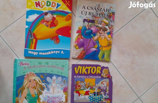 Különböző gyermekkönyvek kaphatóak