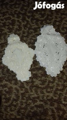 Különböző gyönyörű vert mintás hímzett vagy horgolt asztalközép