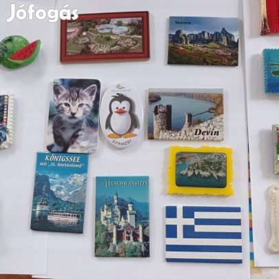 Különböző hűtő mágnesek- együtt 