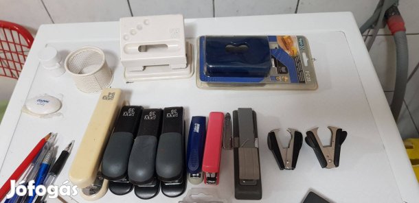 Különböző irodai cuccok