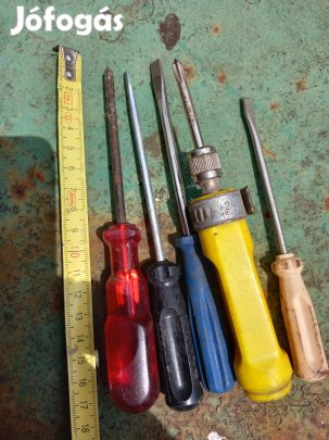 Különböző kézi csavarhúzó 17 cm