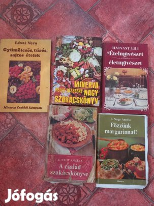 Különböző magyar szakácskönyv