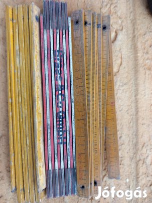 Különböző régi 2m-es fa colostok