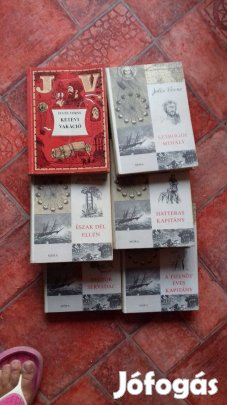 Különböző régi Verne Gyula kalandregény