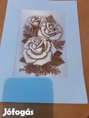 Különböző régi gyöngyház irizáló dísztávirat a 70-es évek elejéről