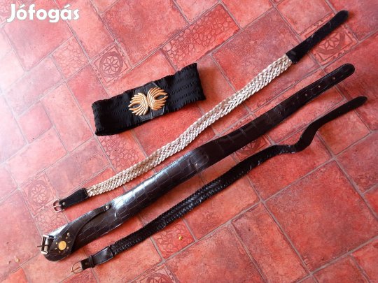 Különböző retro női bőr öv ruhához szoknyához