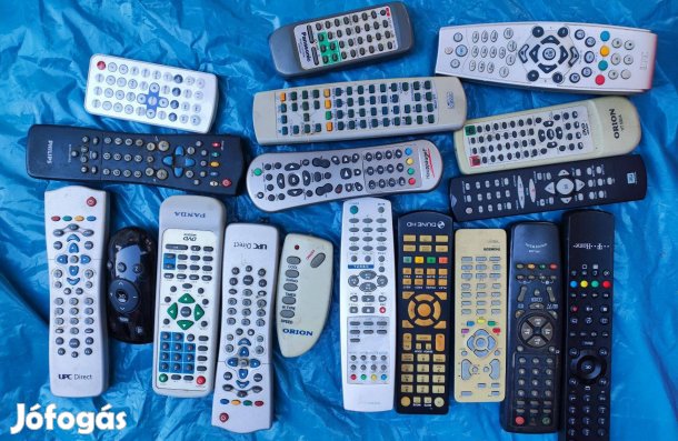 Különböző távirányítók ,tv videó dvd stb eladó